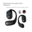 Digital Display Single Ear Hanging Bluetooth Headset Open 5.3 Wireless Earphone Black 8