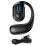 Digital Display Single Ear Hanging Bluetooth Headset Open 5.3 Wireless Earphone Black 2