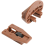 Οδηγοί συρταριών Slides Plastic 10 Pairs with Roller Undermount Stopper για ανταλλακτικά κομοδίνας 3