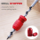Drill Bit Stop Collar Set for Bits,Drill Depth Applicable Range 3/64Inch-3-16Inch,15/64Inch-7/16Inch 6