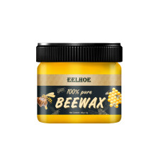 (80g±5g) Furniture Care Polished Beeswax Waterproof, Anti-drying, Cracking, Brightening, Wear-resistant Wooden Floor Maintenance Beeswax