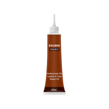 (Walnut color 40ml) Car Sofa Leather Color Paste Leather Refurbished Leather Color Paste