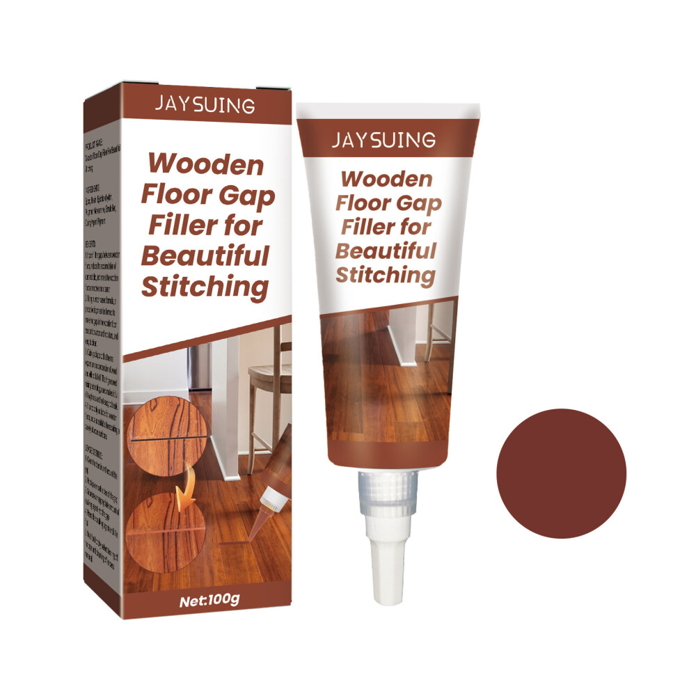 (Begonia Wood 100G) Wood Floor Seam Beauty Agent Solid Wood Wooden Furniture Floor Maintenance Waxing Filling Seam Beauty Agent 9312435399071