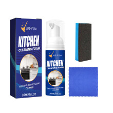 (30ml set) Kitchen Foam Cleaner Stove Range Hood Oil Stains And Remove Heavy Oil Stains Foam Cleaner