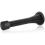 12 Pack Black Spring Door Stops, Flexible Stopper with Low Mounted Rubber Bumper Tips 7