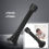 12 Pack Black Spring Door Stops, Flexible Stopper with Low Mounted Rubber Bumper Tips 8