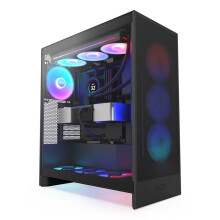 Midden-toren behuizing - NZXT - CM-H72FB-R1 - H7 Flow RGB met inbegrepen RGB ventilatoren - Zwart