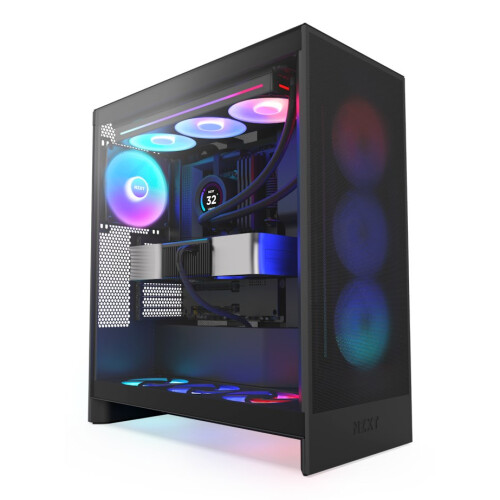NZXT H7 FLOW RGB MIDI TOWER CASIET SORT