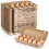 20PCS Karton Eierkartons Blankopapier Zellstoff Ein Dutzend Container Leere Tabletthalter 2