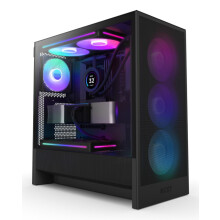 NZXT H5 Flow RGB (2024) Midi Tower-kabinet med vindue, sort