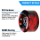 Πακέτο τροχούς LED Roller Skate με ρουλεμάν 32mm x 58mm Αξεσουάρ πατινάζ 3