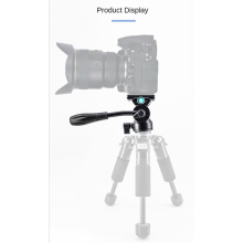 Mini Panoramic Tripod Hydraulic Fluid Video Damping Metal for Monopod Camera Holder Stand