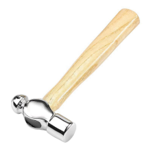 Houten handvat ronde hamer thuis installatie kleine walnoot 0.25P houtbewerking mini handgereedschap