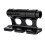 Versatile Front Fork Mount Block,Quick Release Thru Axle Road Bicycle Bracket Adapters for Truck/Trailer/Bikes Racks 3