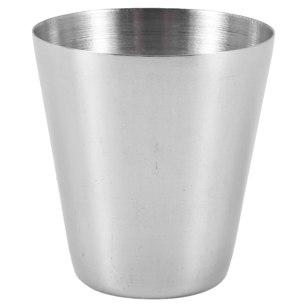 Lot de 15 verres à liqueur en acier inoxydable, 30 ml (1 oz), pour camping, voyage, café, thé, pour whisky, tequila, liqueur