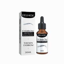 (30ml) Eyebrow Essential Oil, Black Thick Natural Eyebrow Liquid Gentle Moisturizing Care Liquid, Thick Eyebrow Care