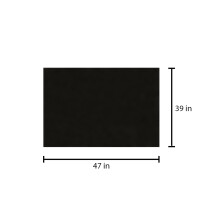 (39*47cm inches) Fireplace Fire Mat, Outdoor Lawn Terrace Barbecue Fire Mat