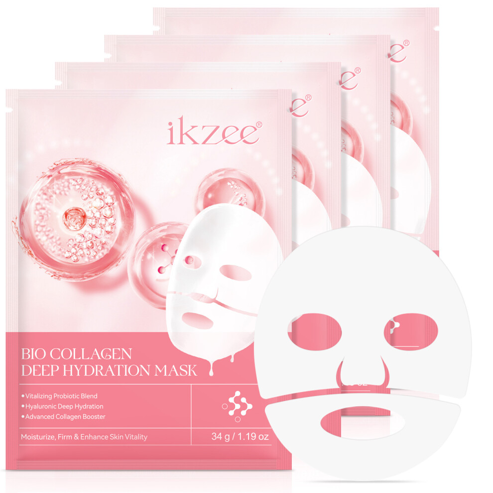 Bghone Hydrating Collagen Mask Moisturizing Moisturizing Lifting And Tightening Hydrolyzing Protein Removal
