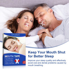 X-shaped Closed Mouth Patch For Adults At Night Mouth Breathing Patch For Sleep Stop Snoring Patch