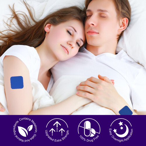 Sleep Patch Herbal Acupoint Patch Lavender Calming The Mind And Sleeping Patch Insomnia Health Patch 2