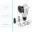 Manual Pneumatic Chamfering Machine, Linear Tools, 45 Degree Metal Trimming Arc Corner Deburring Kit 9
