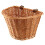 Retro, Handmade, Wicker Bicycle Front Basket with Leather Straps 2