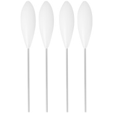4Pcs Acrílico Pesca Flutuantes para Carpa Grossa Truta Baixo Isca Marina Equipamento Acessórios 20G