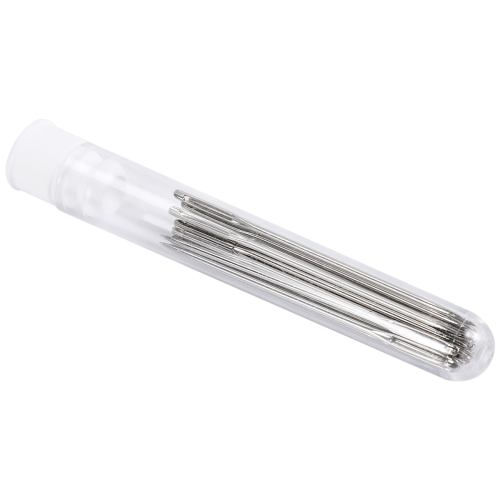 30pcs 5.2 cm Large-Eye Stitching Needles Hand Sewing for Leather Projects with Clear Bottle 2