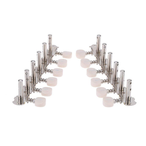 6R6L 12 String Acoustic Guitar Tuning Key Peg Tuner Machine Button 2