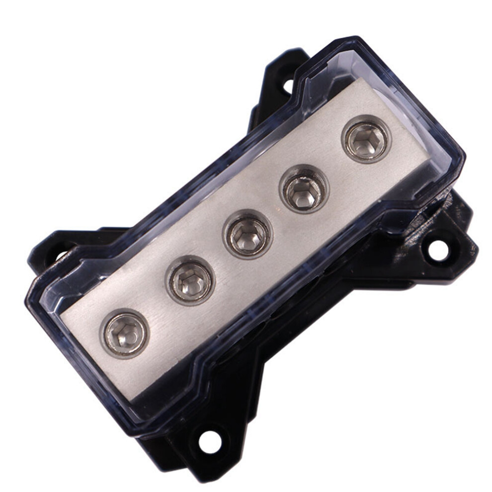 Power Distribution Block Splitter Car Audio Modified Amplifier Ground Wire Hub Negative Junction Box 4851337868933
