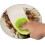 12 Double-Sided Non-Scratch Scraper Pads Antibacterial Microfiber Sponge Kitchen Cleans All Surfaces Effectively. Ideal for plates, pans. Washable dis 5