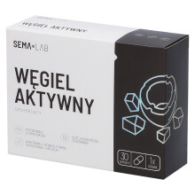 Activated Carbon Diarrhea 30 Tabs Biegunka Wegiel Aktywowany Sema Lab