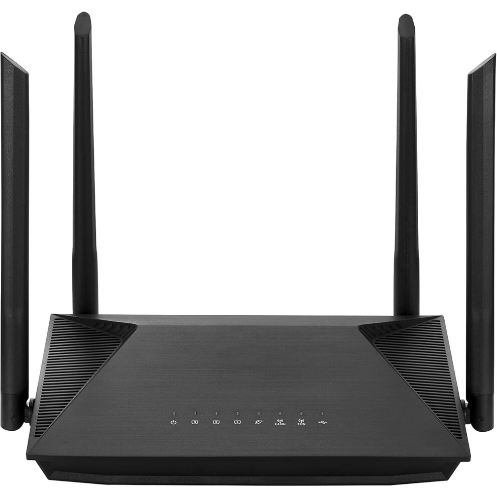 (WIFI6 AX1800) Dual-band WiFi 6 expandable router, Instant Guard, Parental Control Scheduling, Built-in VPN, AI Mesh Network Compatible
