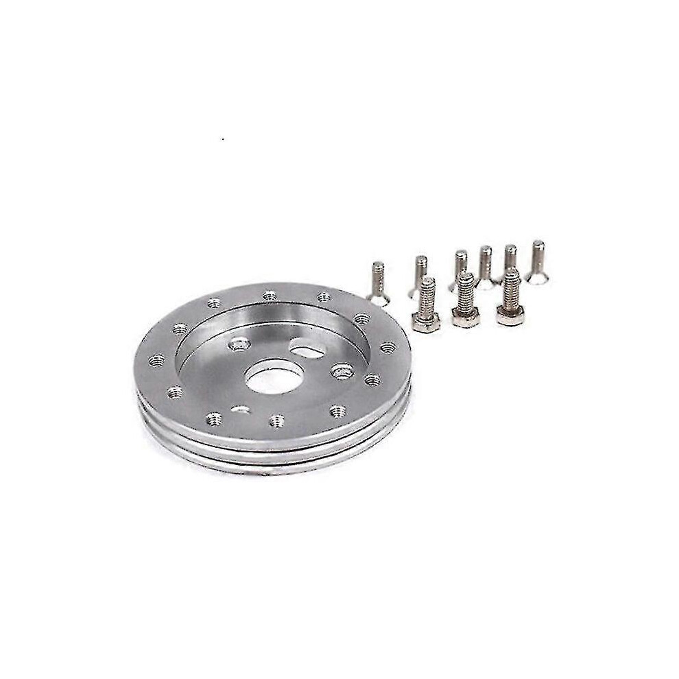 (sliver) 0.5" Hub For 6 Hole Steering Wheel To Fit Grant Apc 3 Hole Adapter Boss Kit Black/sliver|steering Wheels & Horns|