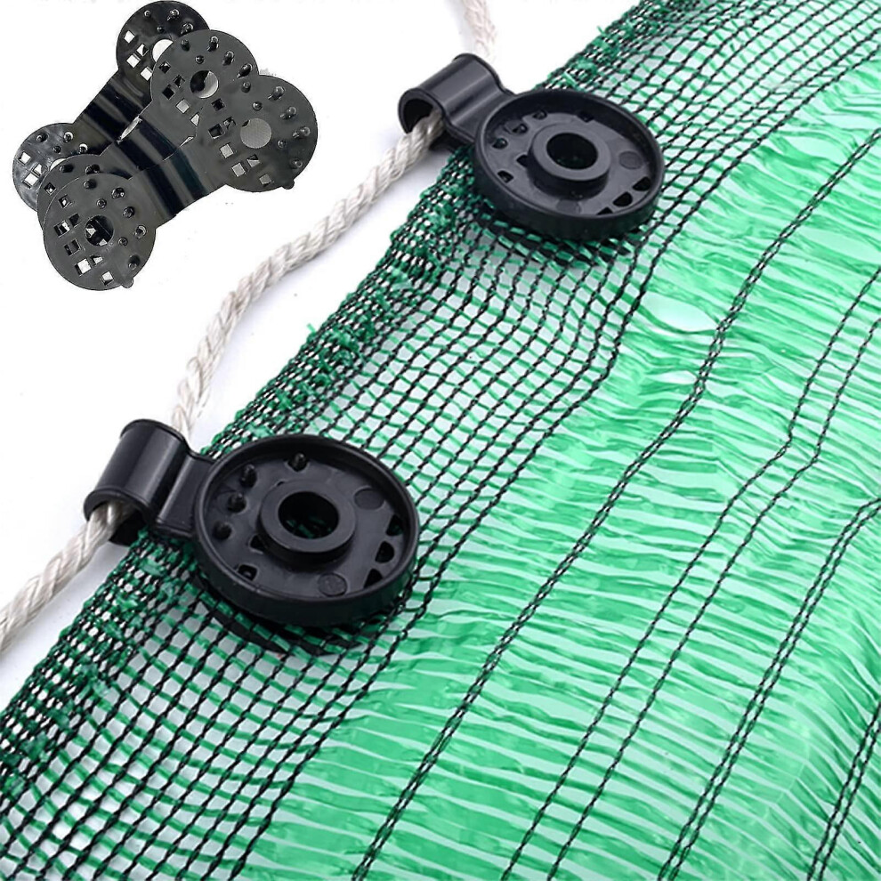 30pcs Shade Cloth Heavy Duty Lock Grip, Shade Cloth Plastic Clips, Greenhouse Shade Cloth Fix Clamp, Tarp Clips Fence