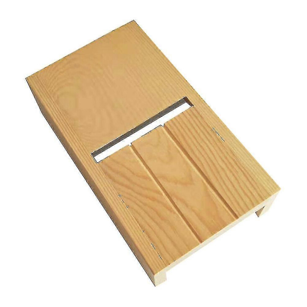 Wooden Beveler Planer Handmade Soap Candle Loaf Mold Cutter Soap Cutting Tools Craft Making Tool