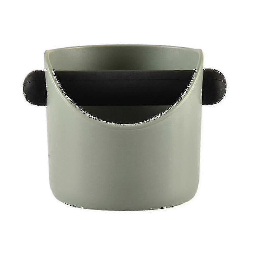 Coffee Knock Box Anti Slip Shock-absorbent Cafe Box Espresso Grind Dump Bin Waste Bin with Detachab