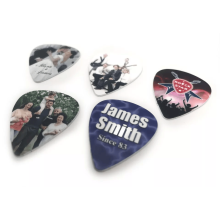 (Single Sided Print, 1) Custom Printed Personalised Guitar Picks
