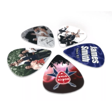 (Double Sided Print, 100) Custom Printed Personalised Guitar Picks
