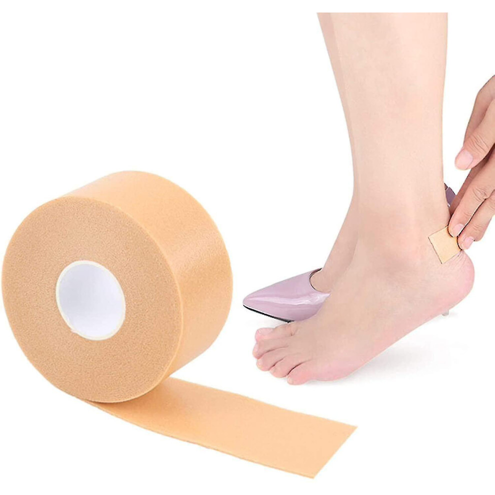 Heel Sticker Blister Tape Protector - Waterproof Adhesive Roll Support Padding Foam Strips Hand/foot Spots Shoe Friction
