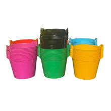 Yuzet Flexi Bucket Tub Trug Storage 7 COLOURS Builders Garden Horse Feed Toys