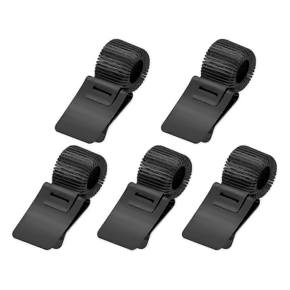 Hard Hat Pencil Clip, Universal Adjustable Clipboard Pencil Holder Clip Holder Clip Organizer for Notebook,Black