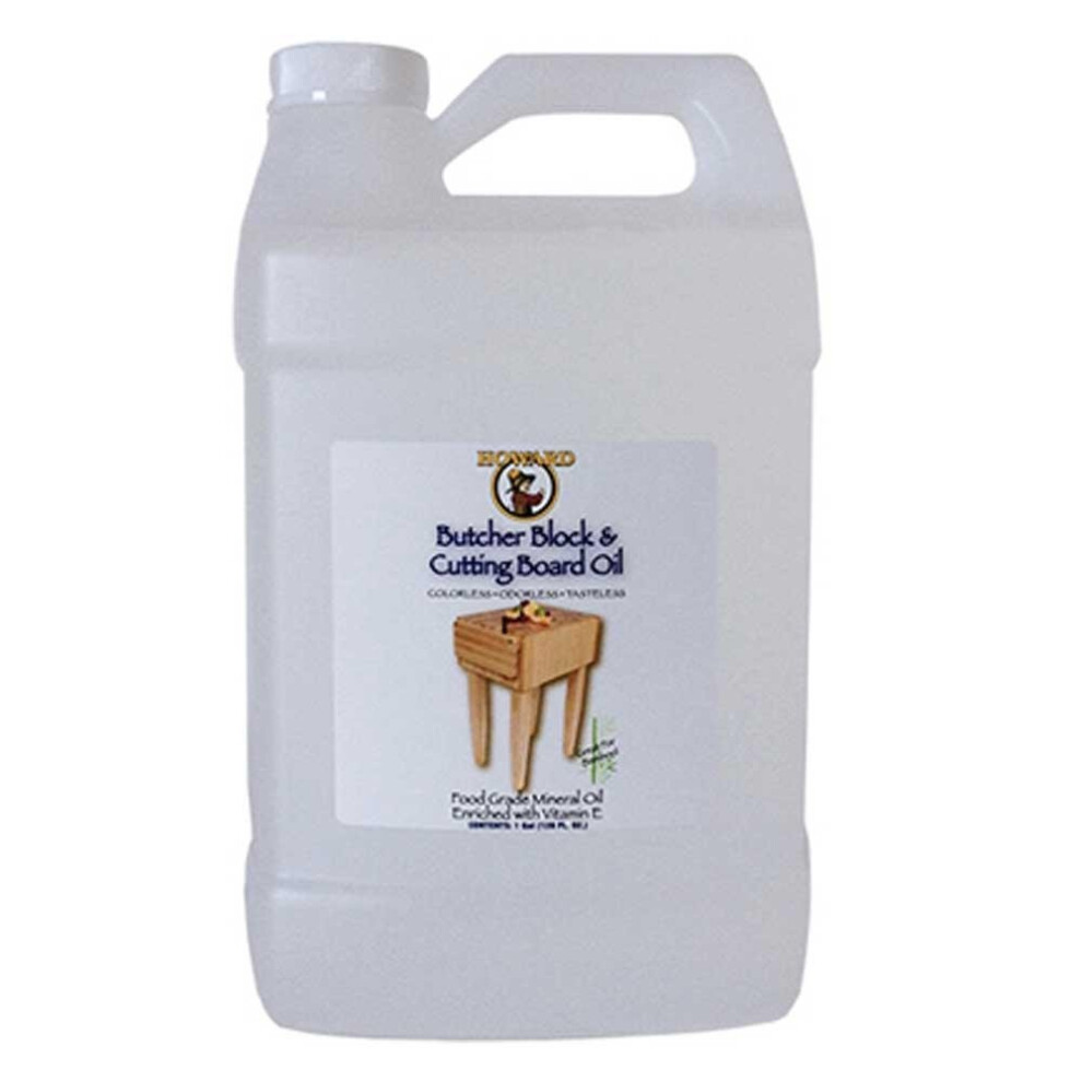 Howard Products Bbb128 Cutting Board Oil 1 Gallon (3.84L) 088682128212