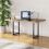 Living And Home 110x50x71cm Open Cuboid Anti-slip Black Iron Table Frame, Black 3