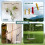 GEEZY GEEZY 15m Polyester Washing Line Heavy Duty Strong Clothes Drying Rope for Laundry 6