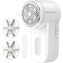 Fabric Shaver, HOMEASY Portable Lint Remover Debobbler Clothes Shaver, Bobble Remover for Clothes