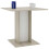 VidaXL (white and sonoma oak) vidaXL Dining Table Kitchen Dinner Table Dining Room Table Engineered Wood 5