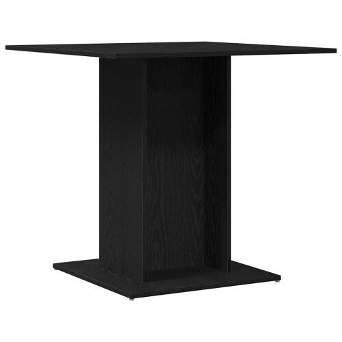 VidaXL (black oak) vidaXL Dining Table Kitchen Dinner Table Dining Room Table Engineered Wood