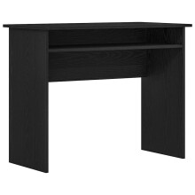 (black oak) vidaXL Desk Bedroom Office Desk Work Corner Table Study Desk Engineered Wood