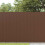 VidaXL vidaXL Gartenzaun Doppelseitig Braun 1,8x3 m PVC 2